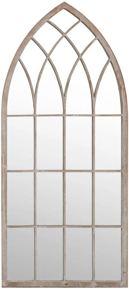 Fleur De Lis Living Niobrara Flat Mirror Sand 70cm H x 30cm W