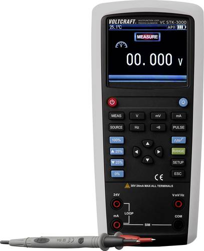 VOLTCRAFT VC STK-3000 Stromschleifenkalibrator Spannung, Strom, Frequenz
