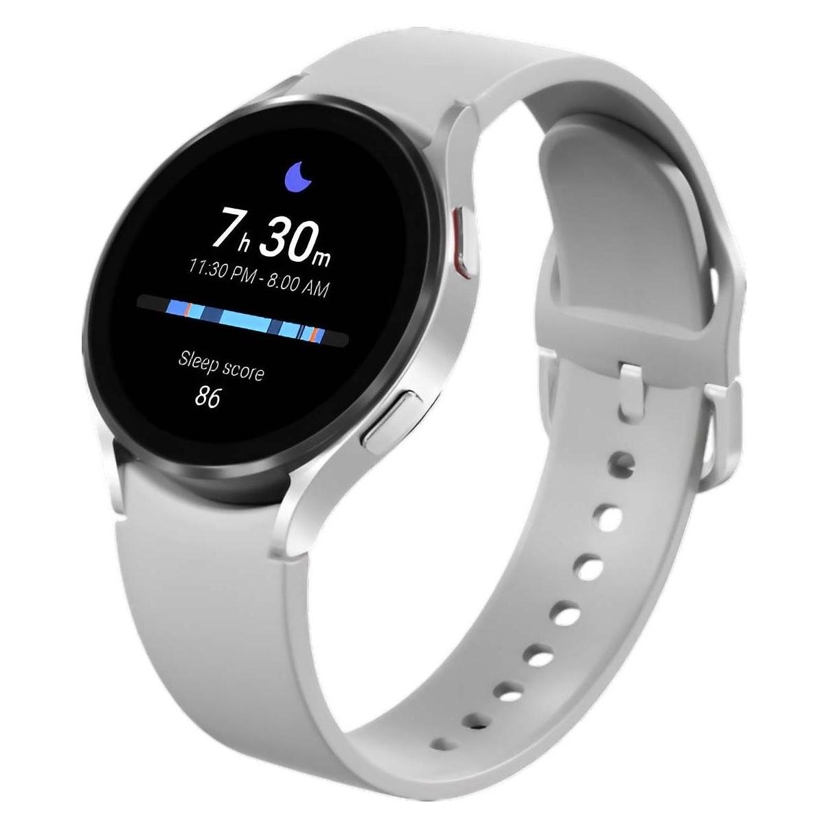 Samsung Sport Band 20mm M/L silver (Fluoroelastomer, Kunststoff) (ET-SFR87LSEGEU)