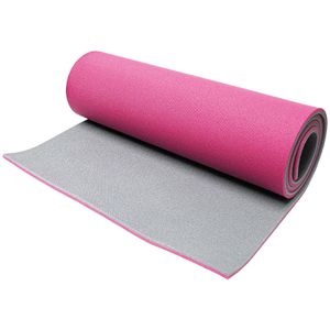 Best-Sporting Yogamatte pink/grau, 1,3 cm stark, rutschfester Schaumstoff, 200 x 60 cm