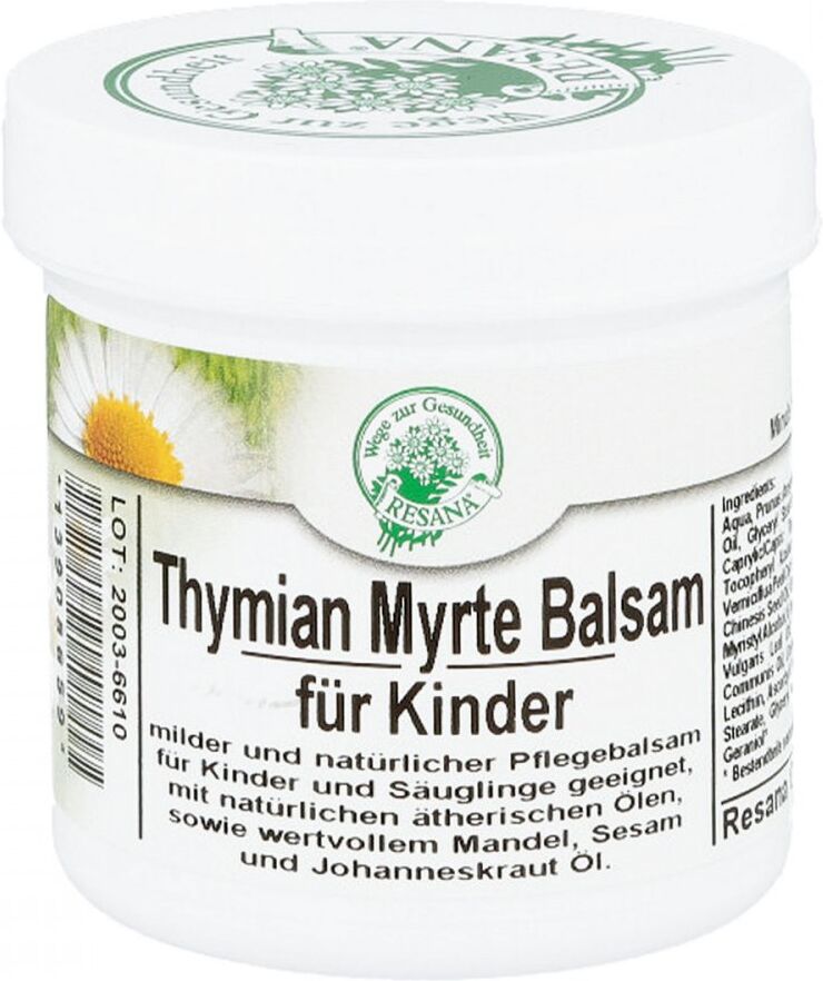 Thymian Myrte Balsam für Kinder Resana