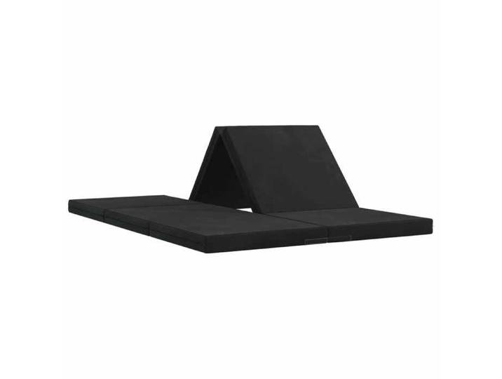 Banquette-lit - Canapé-lit pliable - - velours - noir - 140 x 67 x 45 cm 9396829