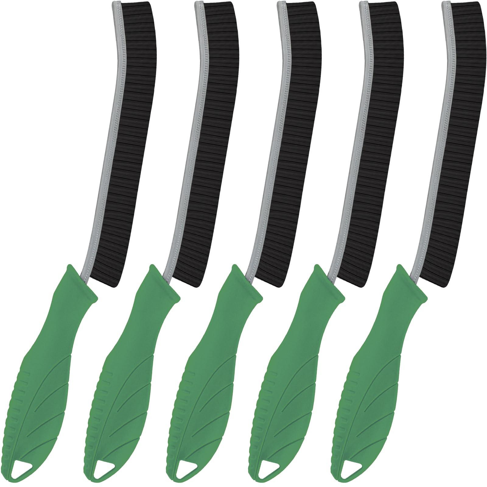 Dripio Reinigingsborstel voor voegen, hard, set van 5, mintgroen