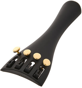 Wittner Tailpiece Violin 4/4 Gold Scr.