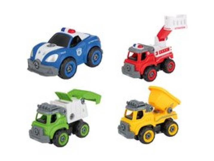 LUPILU® Camion à benne / Pompiers / Police / Camion poubelle