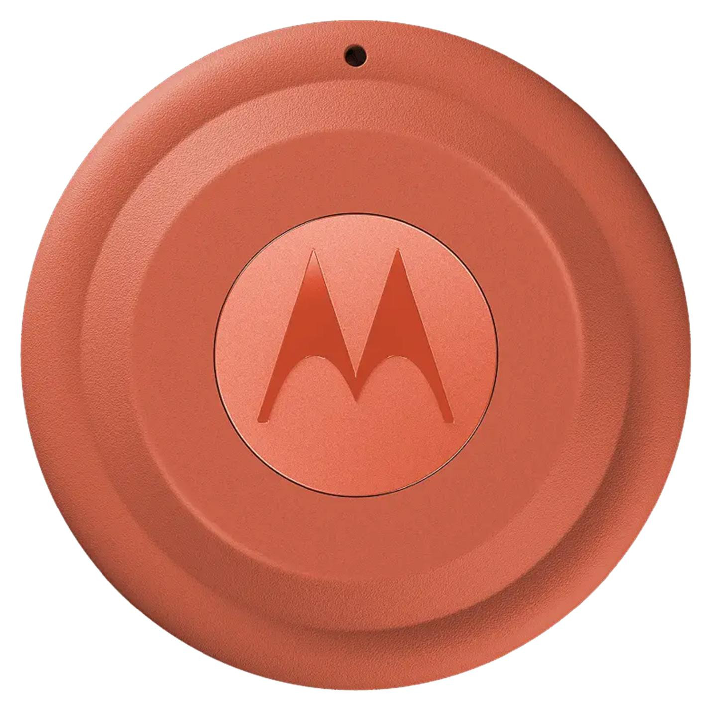 Motorola Moto Tag 2 Universeel Zoekapparaat Oranje Waterbestendig en Stofbestendig met 100 meter bereik