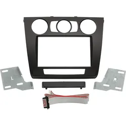  2-DIN RB BMW 1er manuelle Klimaanlage schwarz 