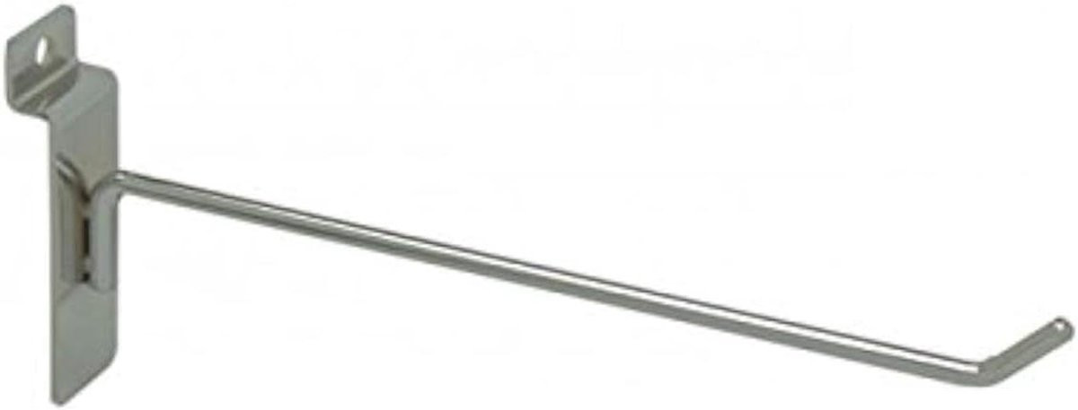 Slatwall Peg Wandhaken Chroom 8 Inch voor Winkelorganisatie