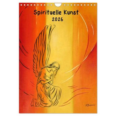 Spirituelle Kunst 2026 (Wandkalender 2026 DIN A4 hoch), CALVENDO Monatskalender