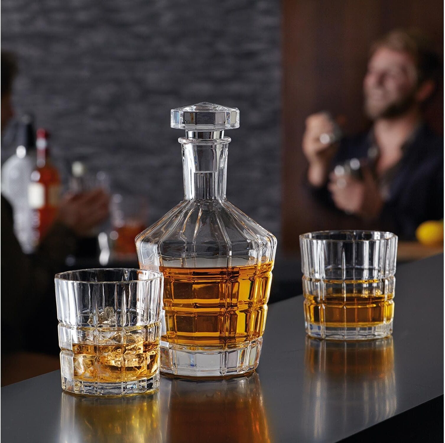 Whiskyglas LEONARDO "Spiritii 0.7 l", transparent, H:20,8cm, Glas, Trinkgefässe, Whiskyglas transparent 20,8cm, 700ml, 3 Stk.