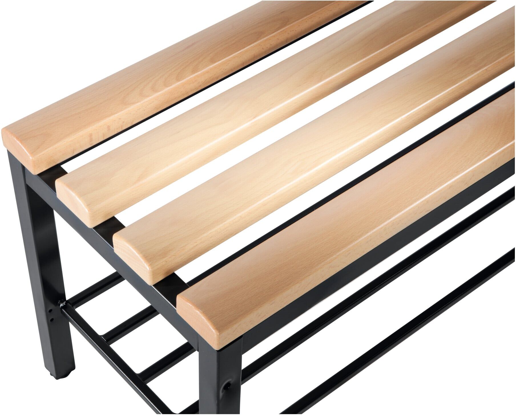 C+P Umkleidebank Basic, H420xB1000xT353mm Farbe Gestell Schwarzgrau ; C + P Möbelsysteme (8050-000 S10000)