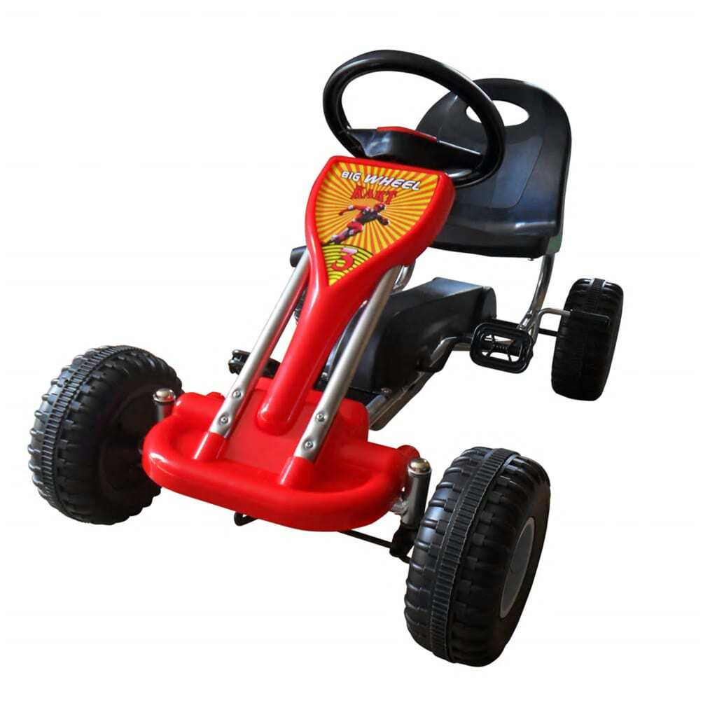 De Living Store Pedal Go-Kart - Rood