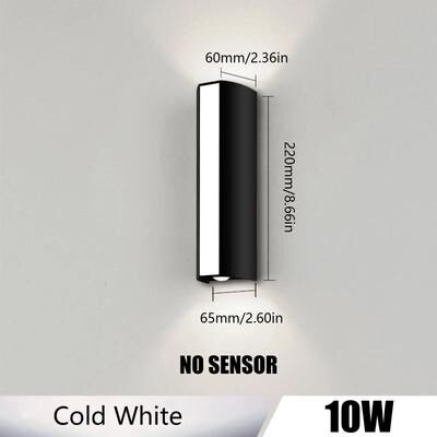Inspired Finds LumiGuard 10W LED Outdoor Waterproof Wall Light cold White