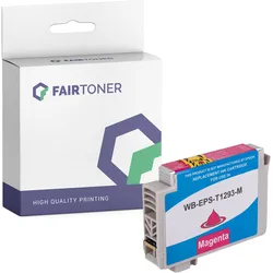 Kompatibel für Epson WorkForce 525 (C13T12934010 / T1293) Druckerpatrone Magenta