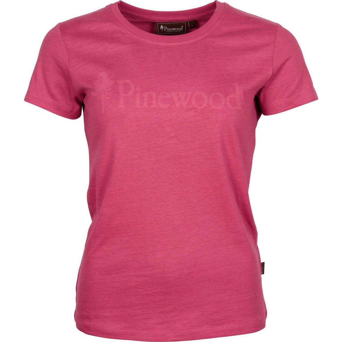 Pinewood Outdoor Life Women T-shirt raspberry pink (826) XS 1-34450826004