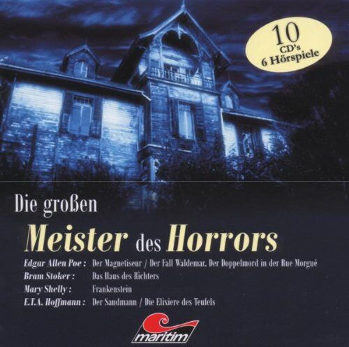 Poe, Edgar Allen - Die grossen Meister des Horrors - Preis vom 11.10.2026 23:13:37 h
