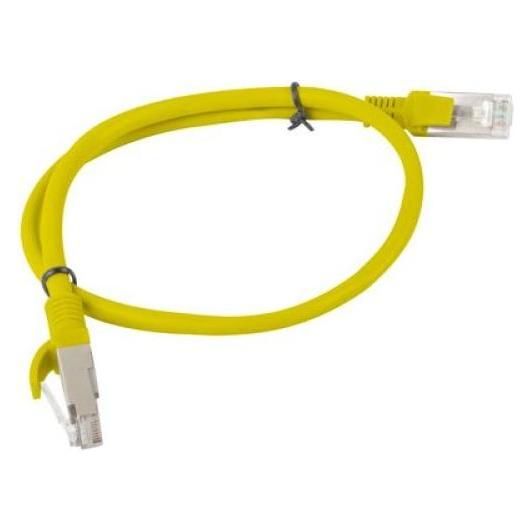 Lanberg PCU5-10CC-0050-Y Netzwerkkabel U/UTP (UTP) (U/UTP, CAT5e, 0.50 m) (PCU5-10CC-0050-Y)