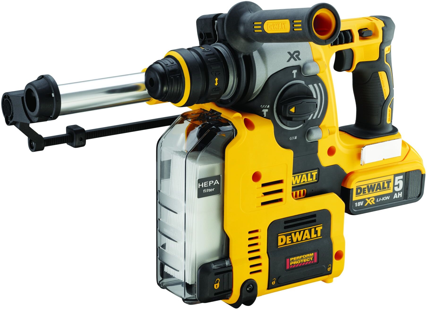 DeWalt DCH275P2-QW Akku-Kombihammer  18V / 5,0Ah)