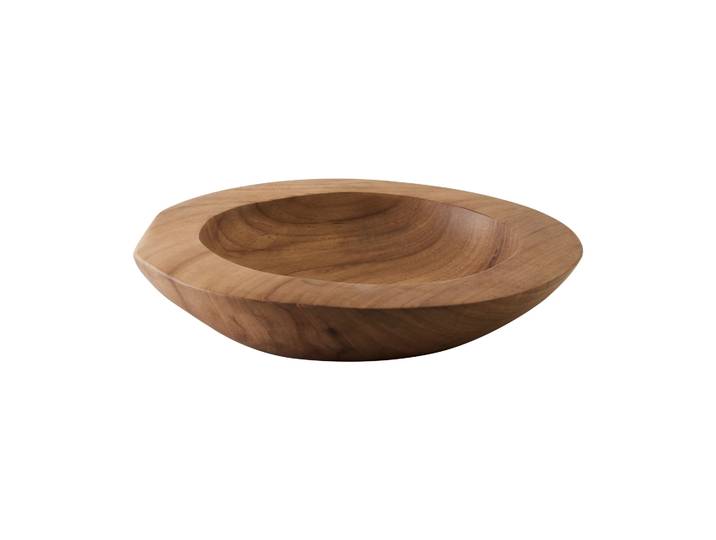 Tell Me More Saladier en teck Small Ø25 cm