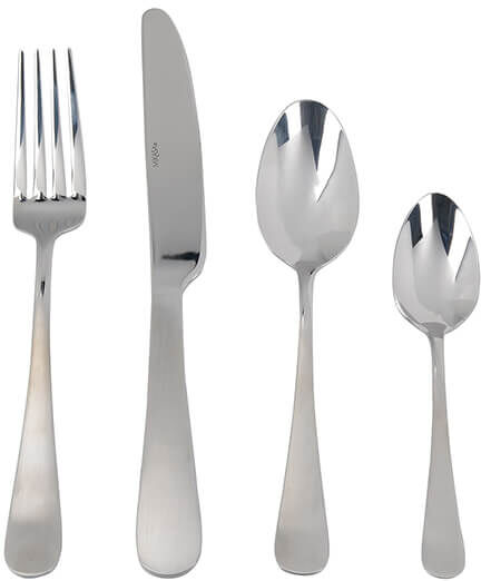 Mikasa Ciara Satin Symmetry 16 Piece Cutlery Set