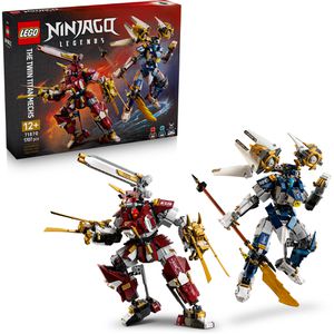 LEGO Ninjago 71870 Die Zwillings-Titanmechs, ab 12 Jahre, 1.707 Teile