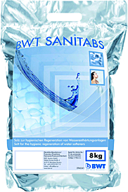 BWT Sanitabs Regeneriersalz 94241  8 kg, Sack