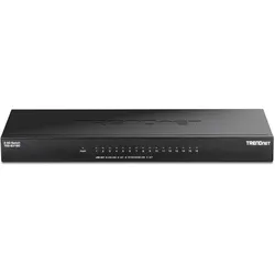 Trendnet 16-PORT UNMANAGED 2.5G (16 Ports), Netzwerk Switch, Schwarz