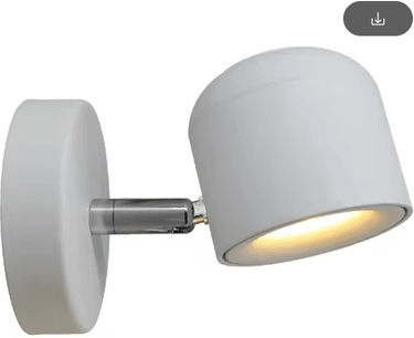 Inspire Picks Aisilan Adjustable LED Wall Sconce Dimmable Spotlight For Bedside Reading, Mirrors & Pictures white 9w Dimmable natural White