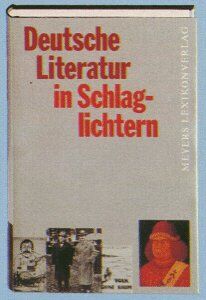 Bernd Balzer - Deutsche Literatur in Schlaglichtern - Preis vom 09.10.2026 07:28:09 h