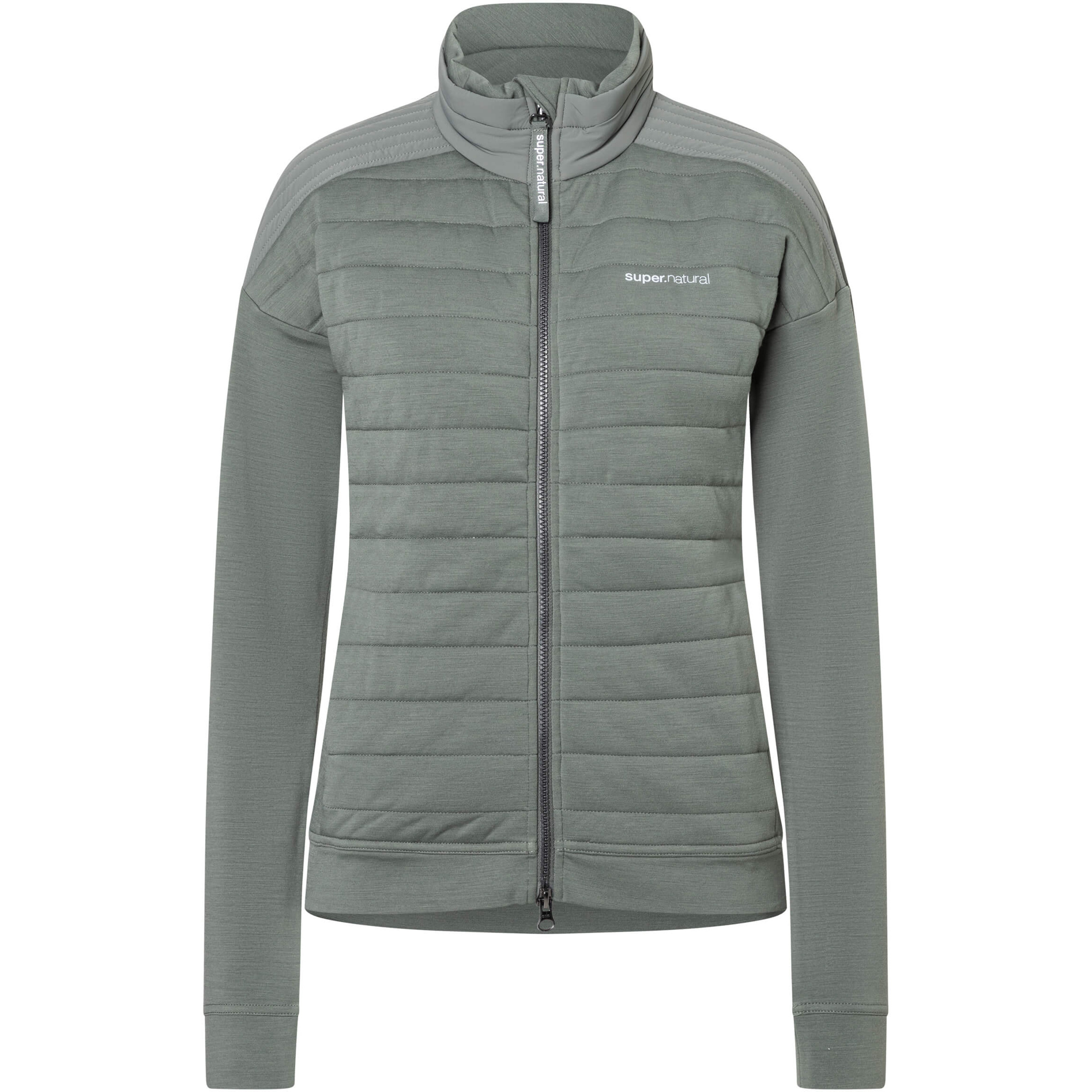 Super.Natural Weather Guard Dwr Puffer Damen Isolationsjacke oliv Größe XL Trekking Wasserabweisend Wasserabweisend