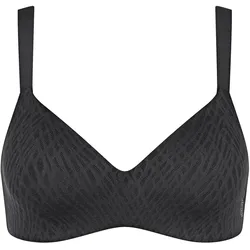 sloggi Zero Feel Bliss THE UP Tshirt Bra - Damen - Gr. S - schwarz