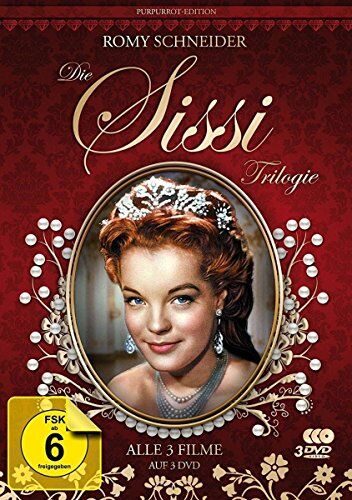 Ernst Marischka - Sissi Trilogie - Purpurrot-Edition - Filmjuwelen [3 DVDs] - Preis vom 12.10.2026 11:37:12 h