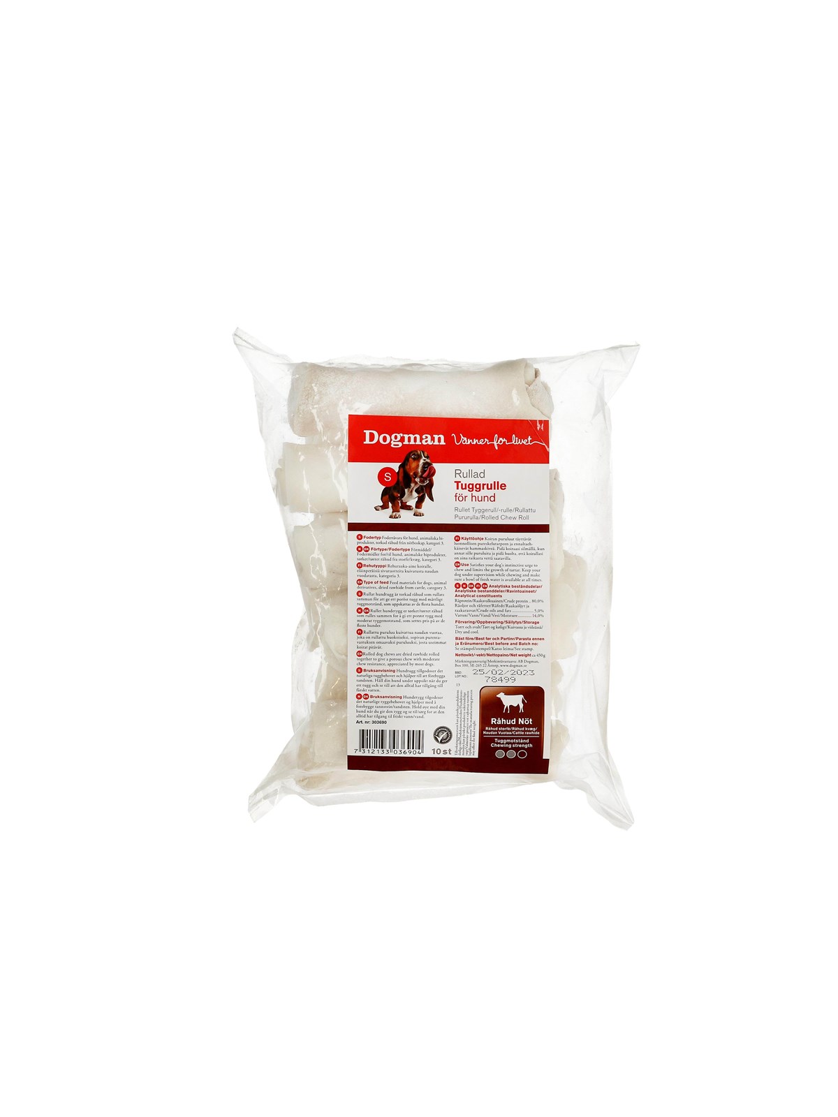 Dogman Chew rolls 10p