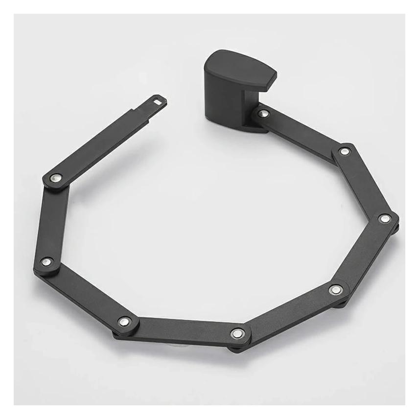 Rockbros Zapięcie rowerowe 32210826001 na odcisk palca - czarne (90 cm) (5907769390012)