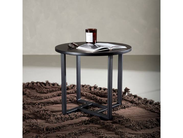 Nohr Ronde Salontafel Dallin 50cm - Zwart