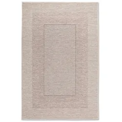 Webteppich Olvera 80 x 150 cm Polypropylen Grau