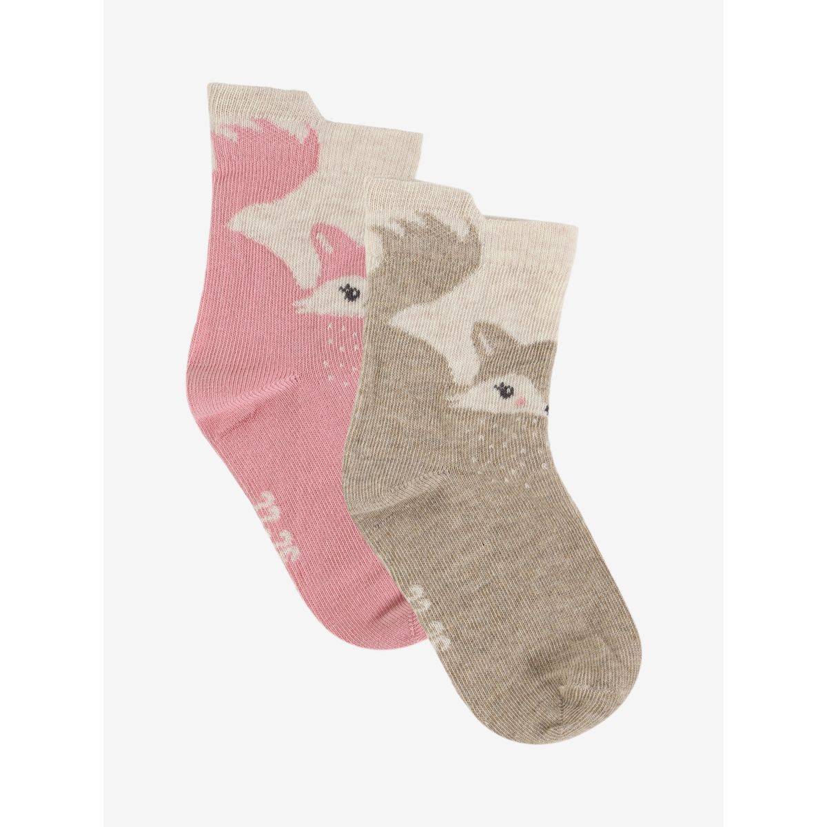 Minymo Socks w. 3D Effect (2-pack) wild rose (656) 23\26 6634-656-23\26