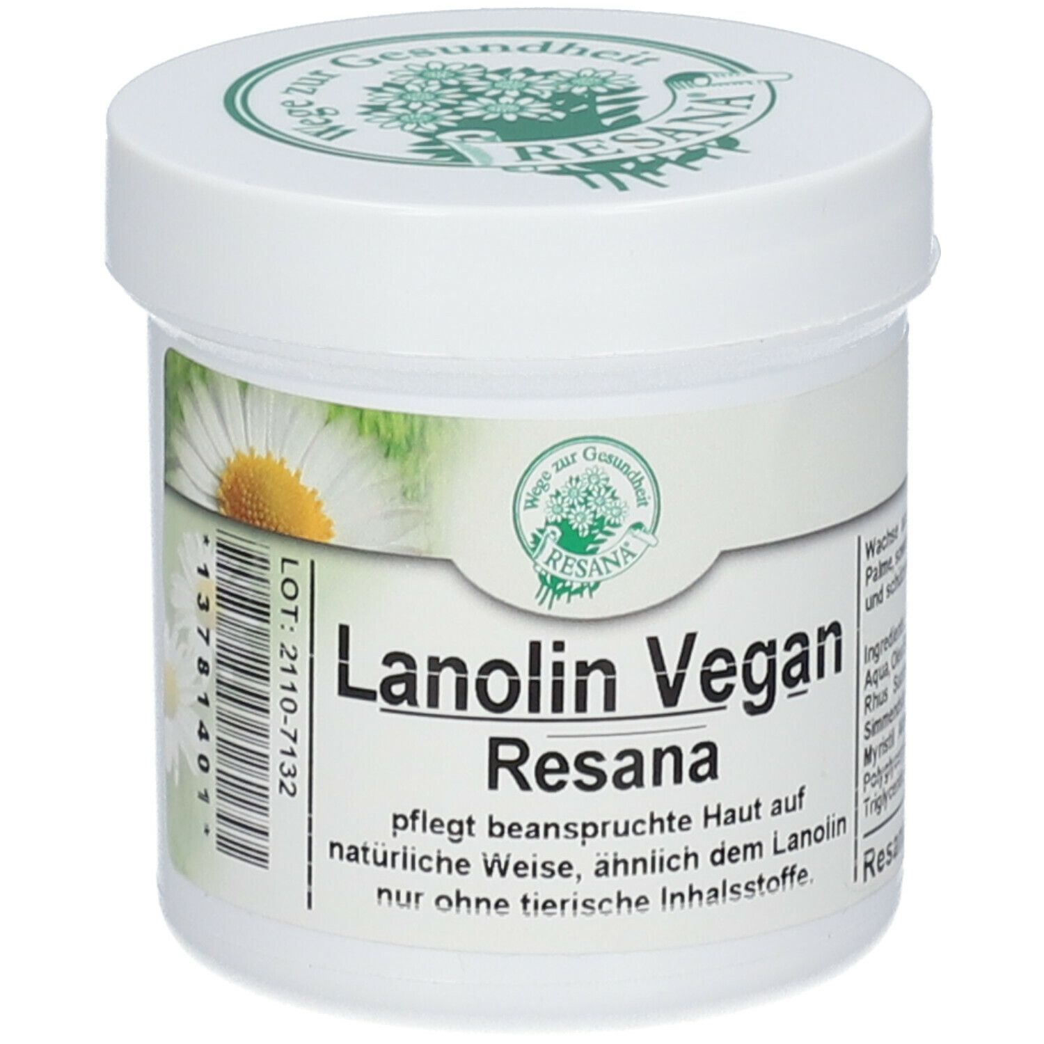 Lanolin Creme vegan Resana 100 ml