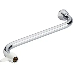 Ideal Standard Rohrauslauf Spezialarmaturen, 200mm, B960076AA mit Handschutz B960076AA
