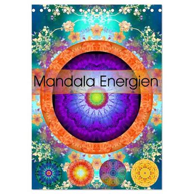 Mandala Energien (Tischkalender 2026 DIN A5 hoch), CALVENDO Monatskalender