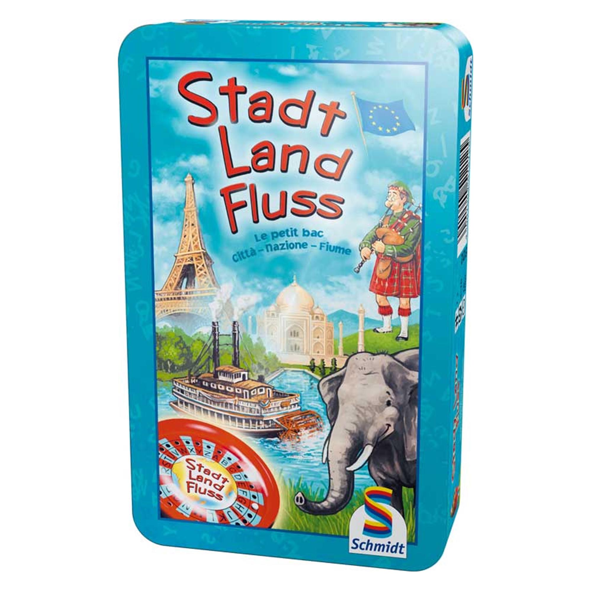 Schmidt Spiele Stadt, Land, Fluss (Deutsch, 2 - 10 Spieler) (51212)