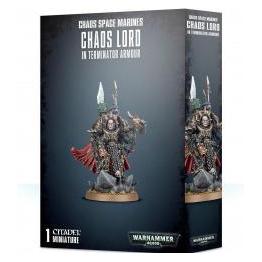Games Workshop Warhammer 40k - Space Marine du Chaos Lord (2019) (99120102093 / 99120102169)