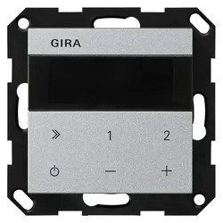 Gira, Zubehör Schalterprogramm, 232026 UP-Radio IP System 55 F Alu