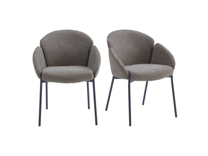 Chaise en tissu luxury taupe (x2)