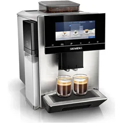 Siemens EQ900 plus TQ903DZ3, Kaffeevollautomat, Silber, Schwarz