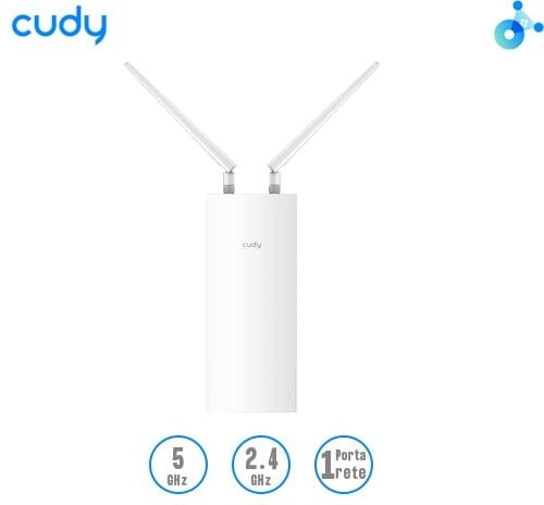 Cudy AP1200 Outdoor V1.0. AC1200 Outdoor/Indoor Wireless Access Point 5/2.4GHz
