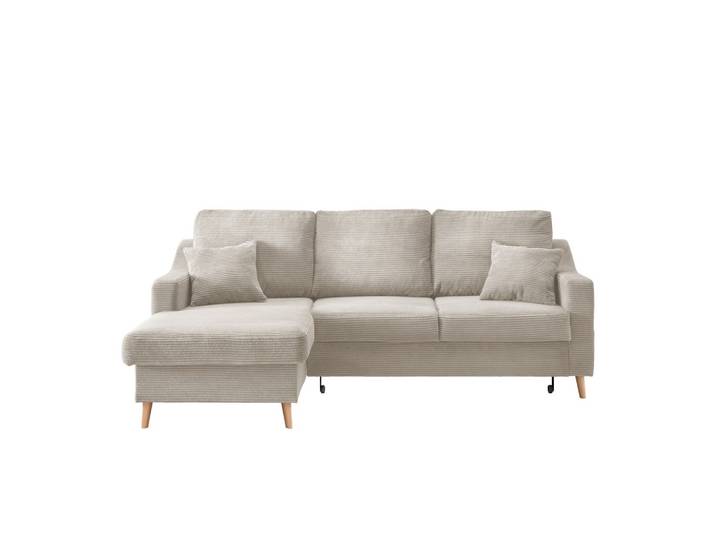 Ecksofa Valentina Beige Cord