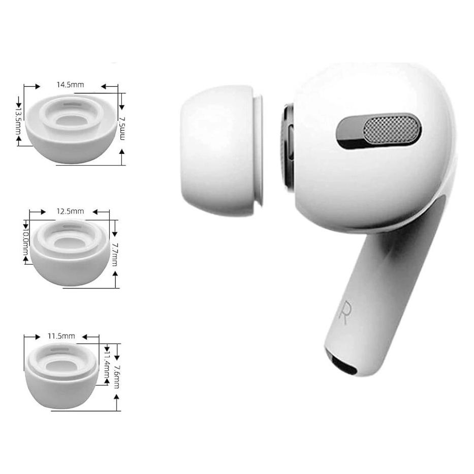 Tech-Protect Ear tips (Apple AirPods, Apple AirPods Pro (1st Gen.), Apple AirPods Pro (2nd Gen.)) (9589046924415)