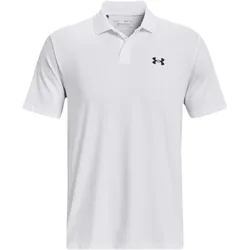 UNDER ARMOUR Performance 3.0 Golf-Poloshirt Herren 100 - white/pitch gray L