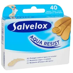 Salvelox Aqua Resist Verbände Große Größe 40 Stück